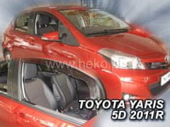 HEKO Ofuky oken Toyota Yaris 2010-2020 (5 dveří, přední)