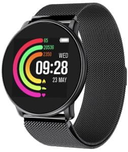 Chytré hodinky Umidigi Uwatch Milanese, sledování tepu, monitorování spánku, chytré sportovní režimy
