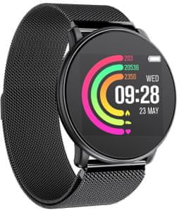 Chytré hodinky Umidigi Uwatch Milanese, tepová frekvence, srdeční aktivita, aktivita, chytrý sportovní mód, monitorování spánku