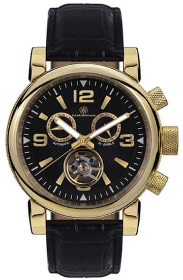 Mathis Montabon pánské hodinky MM-22 La Grande černá - zánovní
