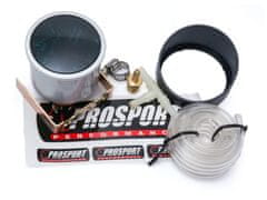 Prosport Performance Smoke Lens přídavný ukazatel tlaku turba pro dieselové motory 0 až 3bar s kouřovým překrytím