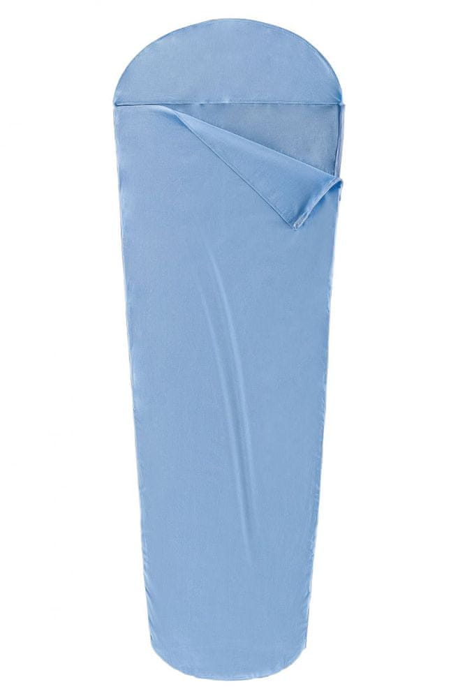 Ferrino Travel Liner Mummy modrá 80 × 220 cm