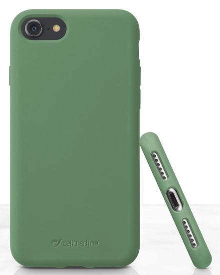 CellularLine Ochranný silikonový kryt SENSATION pro Apple iPhone 6/7/8 SENSATIONIPH747G, zelený