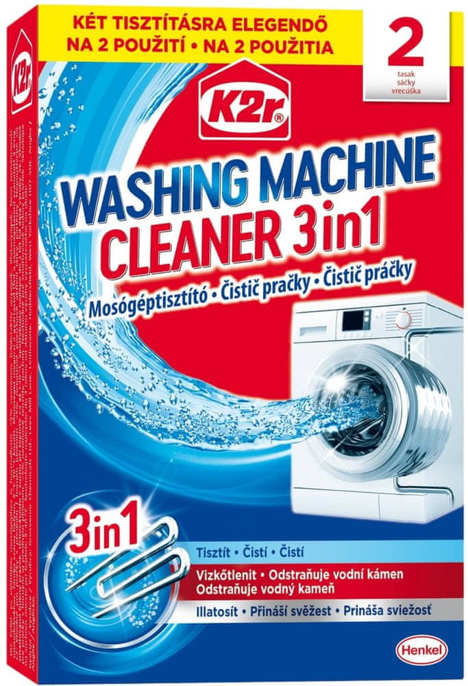 Levně K2R Washing Machine Cleaner 2 x