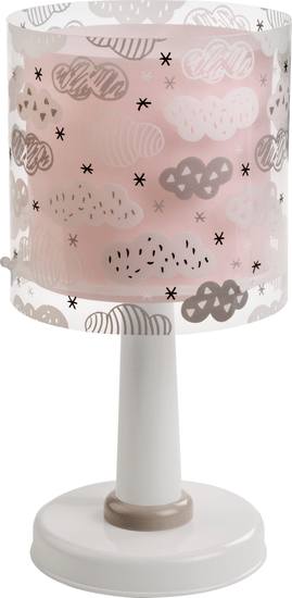 Dalber Dětská stolní lampička Clouds Pink