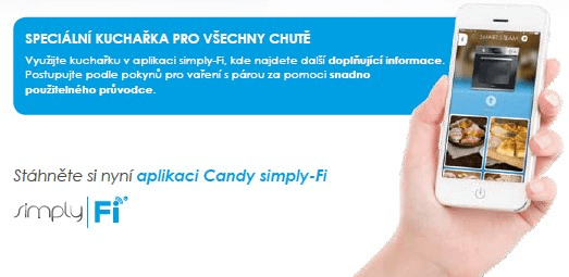 Vestavná trouba Candy FCPKS816X Simply Fi