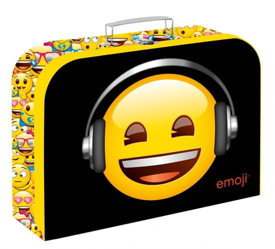 Oxybag Kufřík lamino 34 cm Emoji