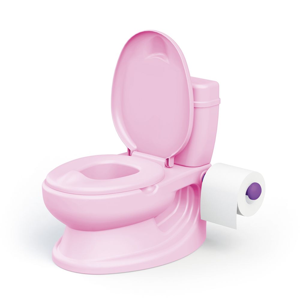 DOLU Dětská toaleta, růžová - zánovní