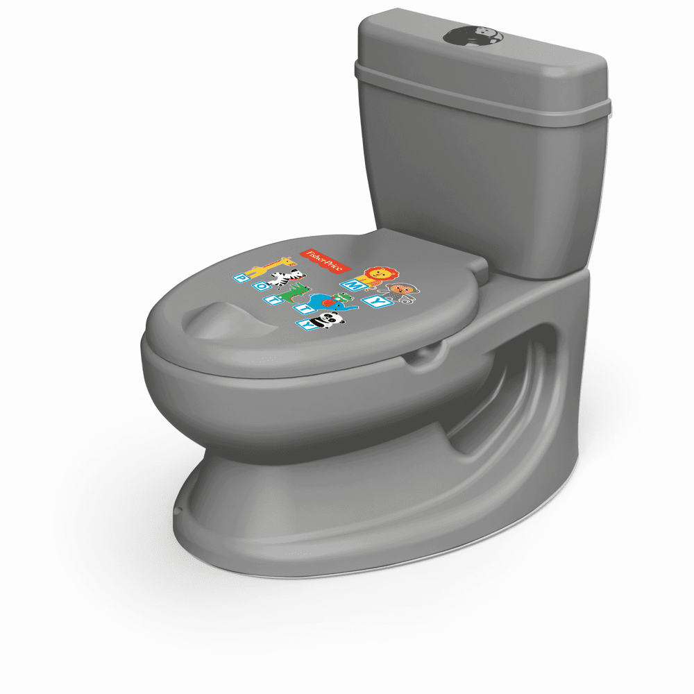 Fisher-Price Dětská toaleta, šedá