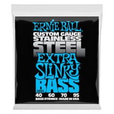 Ernie Ball 2845 Stainless Steel Extra Slinky Bass .040 - .095 - struny na basovou kytaru