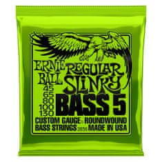 Ernie Ball 2836 Regular Slinky 5-string Bass Nickel Wound .045 - .130 - struny na basovou kytaru