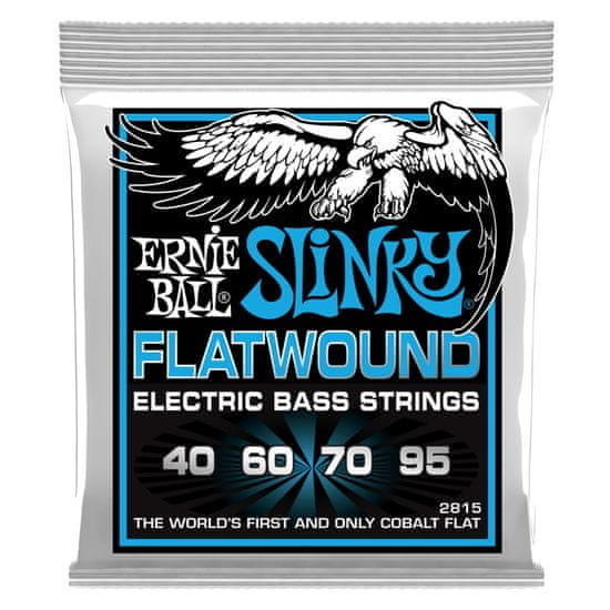 Ernie Ball 2815 Extra Slinky Flatwound Cobalt 40/95 - hlazené basové struny -1ks