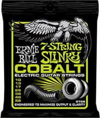 Ernie Ball 2728 Cobalt 7 String Slinky .010-.056 struny na elektrickou kytaru