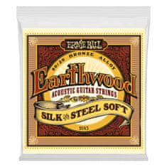 Ernie Ball 2045 Earthwood Silk & Steel Soft .011 - .052 Acoustic 80/20 Bronze - struny na akustickou kytaru - 1ks