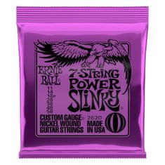 Ernie Ball 2620 7-string Power Slinky Nickel Wound .011 - .058 Purple pack struny na elektrickou kytaru