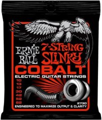 Ernie Ball 2730 Cobalt 7 String Slinky .010-.062 struny na elektrickou kytaru