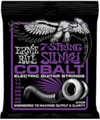 Ernie Ball 2729 Cobalt 7 String Slinky .011-.058 struny na elektrickou kytaru