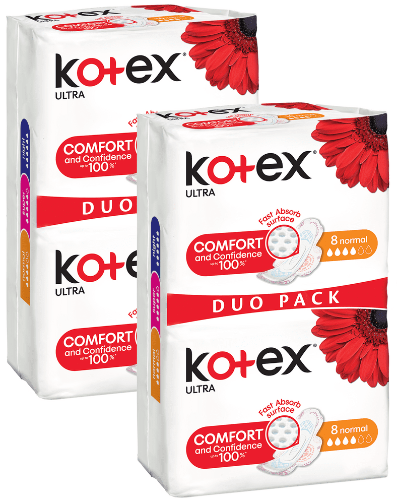 Kotex Ultra Normal 32 ks (2 x DUO Pack 16ks)