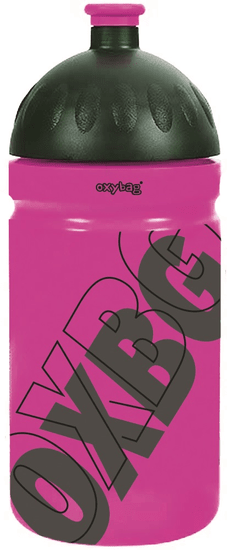 Karton P+P Láhev na pití 500 ml BLACK LINE pink