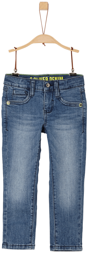 s.Oliver chlapecké džínové kalhoty 128 modrá