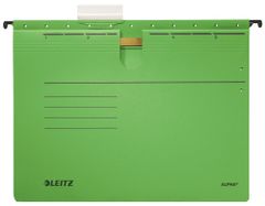 Esselte Závěsné desky ALPHA s rychlovazačem zelené