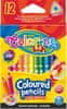 Colorino Pastelky trojhranné poloviční, 12 barev Kids
