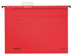 Leitz Závěsné desky ALPHA červené