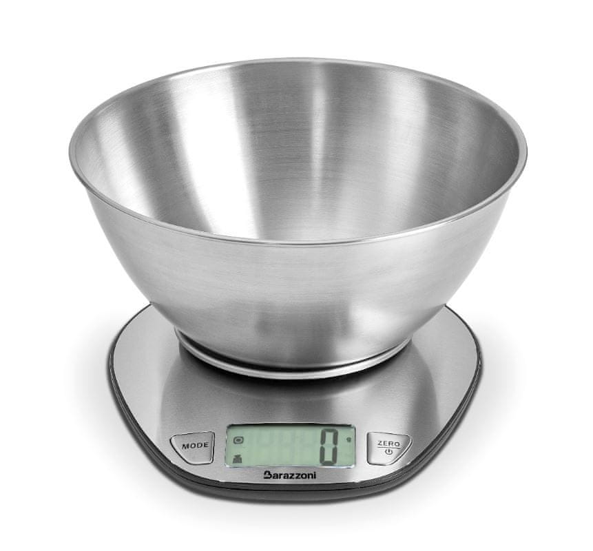 Barazzoni váha kuchyňská digitální 5 kg s mísou