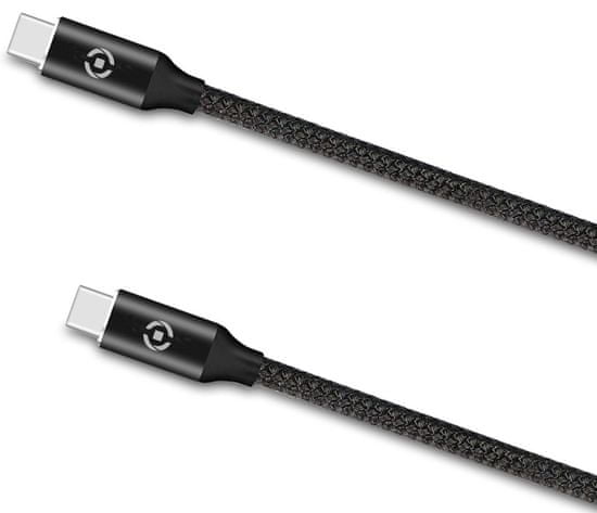 Celly Datový a nabíjecí kabel USB-C USBCUSBCPDBK, černá - rozbaleno
