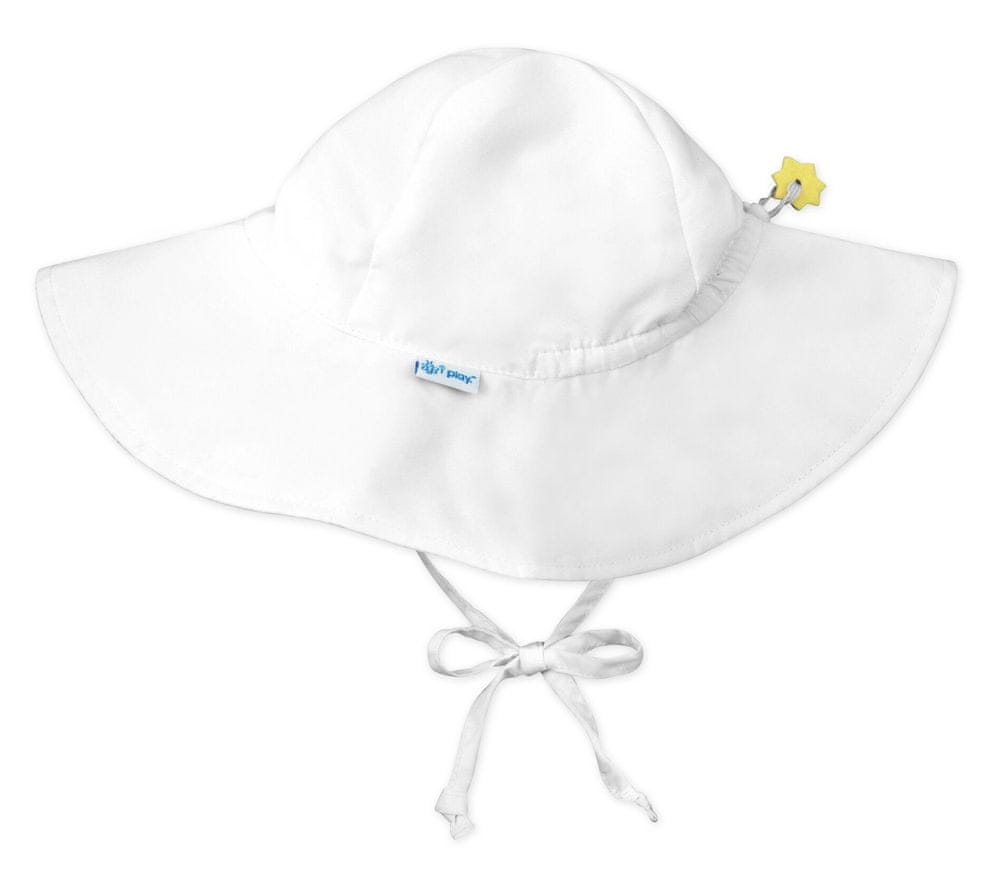 iPlay dětský sluneční klobouček s UV ochrannou 68 - 74 bílá