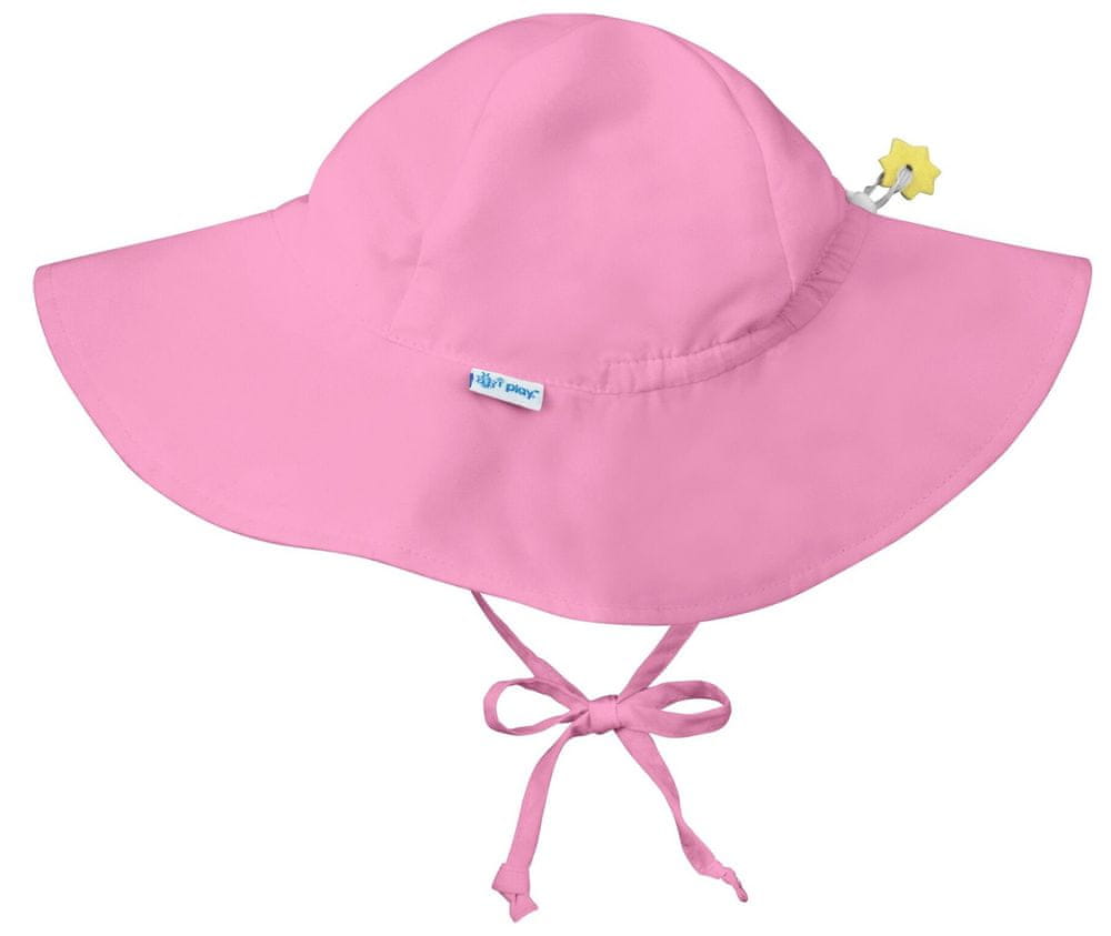 iPlay dětský sluneční klobouček s UV ochrannou 68 - 74 růžová