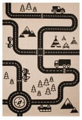 Zala Living Dětský kusový koberec Vini 103024 Road Map Charly 120x170 cm 120x170
