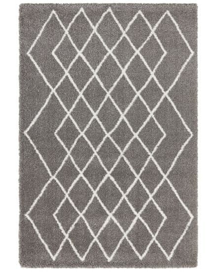 Elle Decor AKCE: 80x150 cm Kusový koberec Passion 103678 Grey, Cream z kolekce Elle