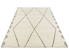 AKCE: 80x150 cm Kusový koberec Glow 103665 Cream/Grey z kolekce Elle 80x150