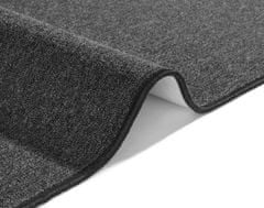 BT Carpet Ložnicová sada BT Carpet 103407 Casual anthracite (Rozměry koberců 2 díly: 67x140, 67x250)