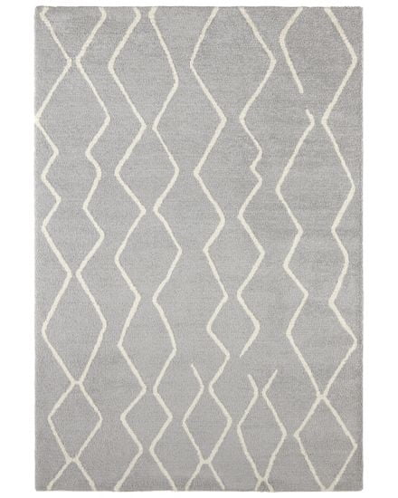 Elle Decor AKCE: 160x230 cm Kusový koberec Glow 103659 Silver Grey/Cream z kolekce Elle