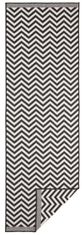 NORTHRUGS Kusový koberec Twin Supreme 103433 Palma black creme – na ven i na doma 80x150