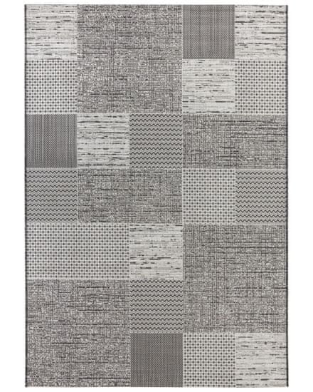 Elle Decor AKCE: 154x230 cm Kusový koberec Curious 103702 Grey/Anthracite z kolekce Elle – na ven i na doma