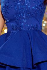Numoco Dámské šaty 200-7, královská modrá, M