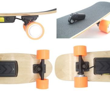 Elektrický skateboard Kolonožka Eljet Single Power, velká kapacita baterie, vysoká rychlost, dlouhý dojezd