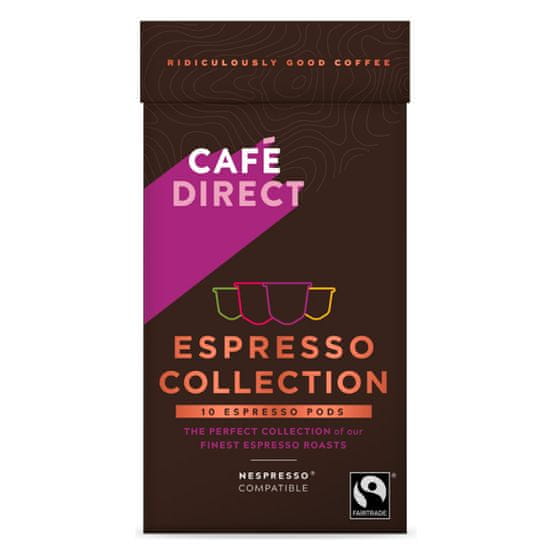 Cafédirect Selekce Espresso kávových kapslí pro Nespresso 10ks