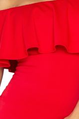 Numoco Dámské šaty 138-2, červená, XS