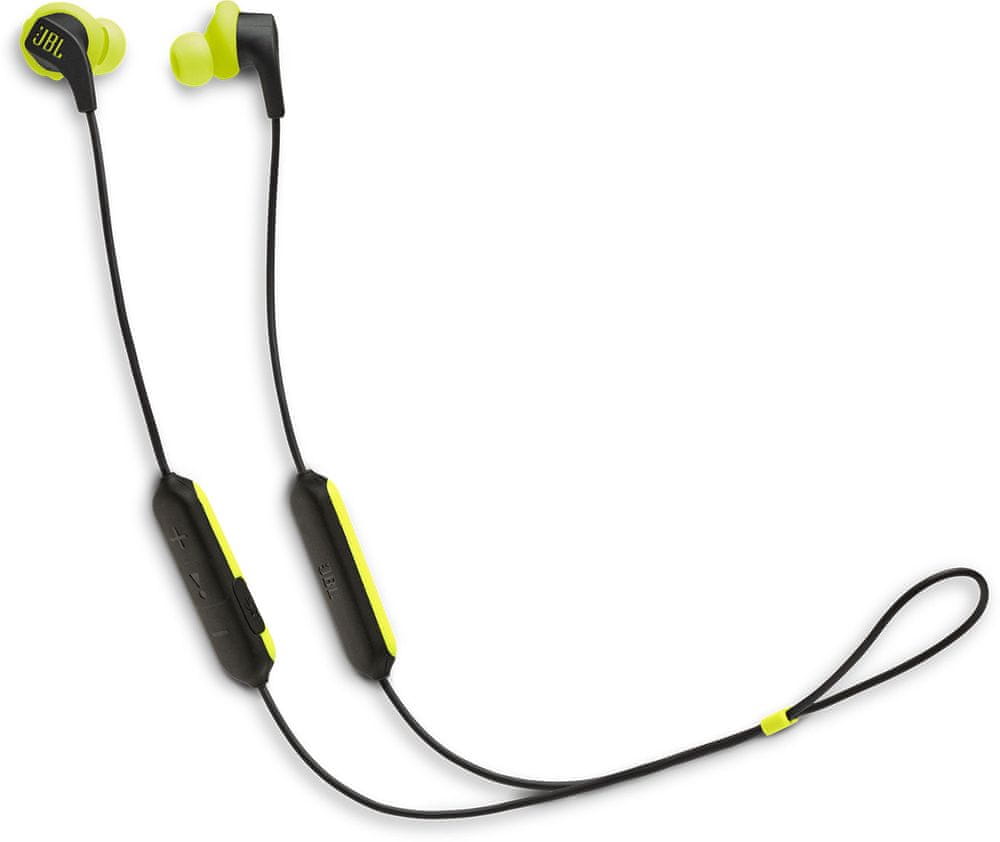JBL Endurance Run BT bezdrátová sluchátka, černá/zelená