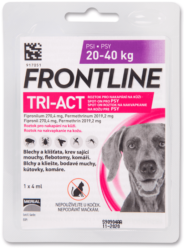Levně Frontline TRI-ACT spot on Dog L 4 ml