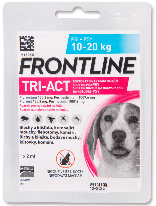 Frontline TRI-ACT spot on Dog M 2 ml