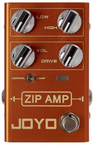 Joyo R-04 ZIP AMP COMPRESSOR/OVERDRIVE Kytarový efekt