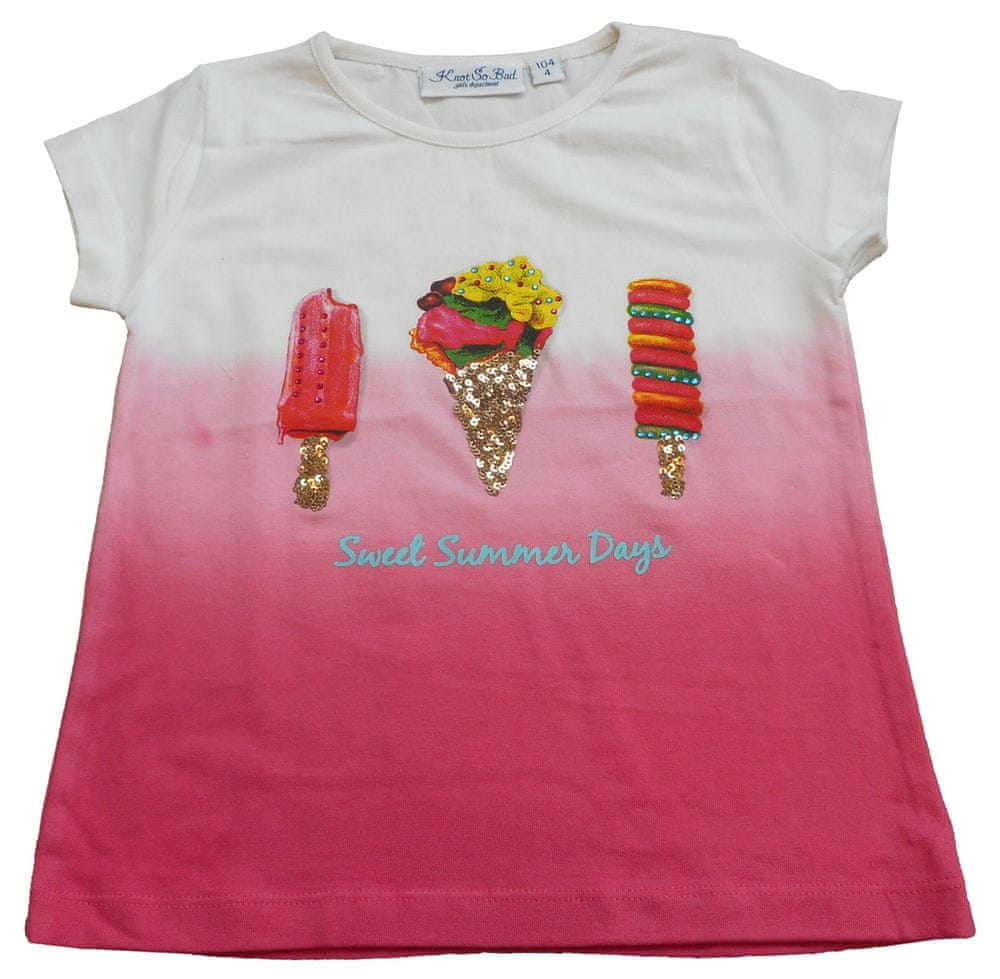 Carodel dívčí tričko 98 růžová