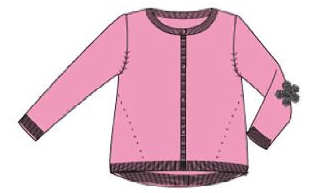 Carodel dívčí svetr 110 růžová - zánovní