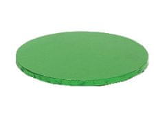 Decora Kulatá podložka pod dort zelená 25x1,2 cm -