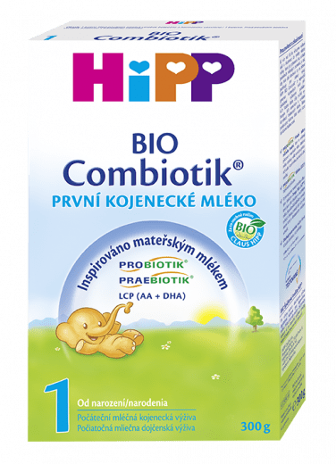 HiPP 1 BIO Combiotik Kojenecké počáteční mléko 300g exp. 06/2019